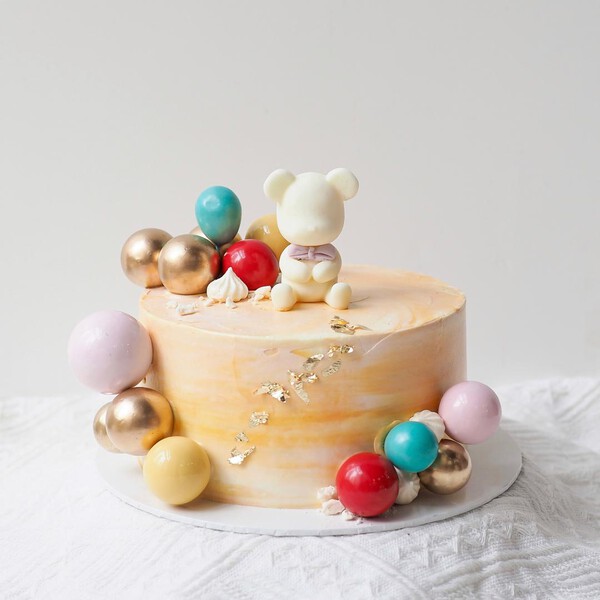 Artie Bear Cake | Cute Bear Fresh Fruit Cake